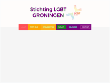 Tablet Screenshot of lgbtgroningen.nl